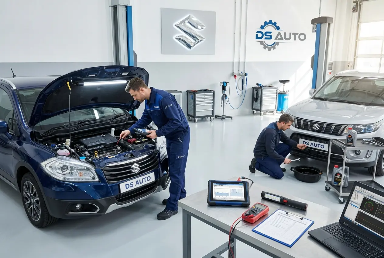 Комплексная диагностика Suzuki перед покупкой в автосервисе DS Auto в Жуковском

