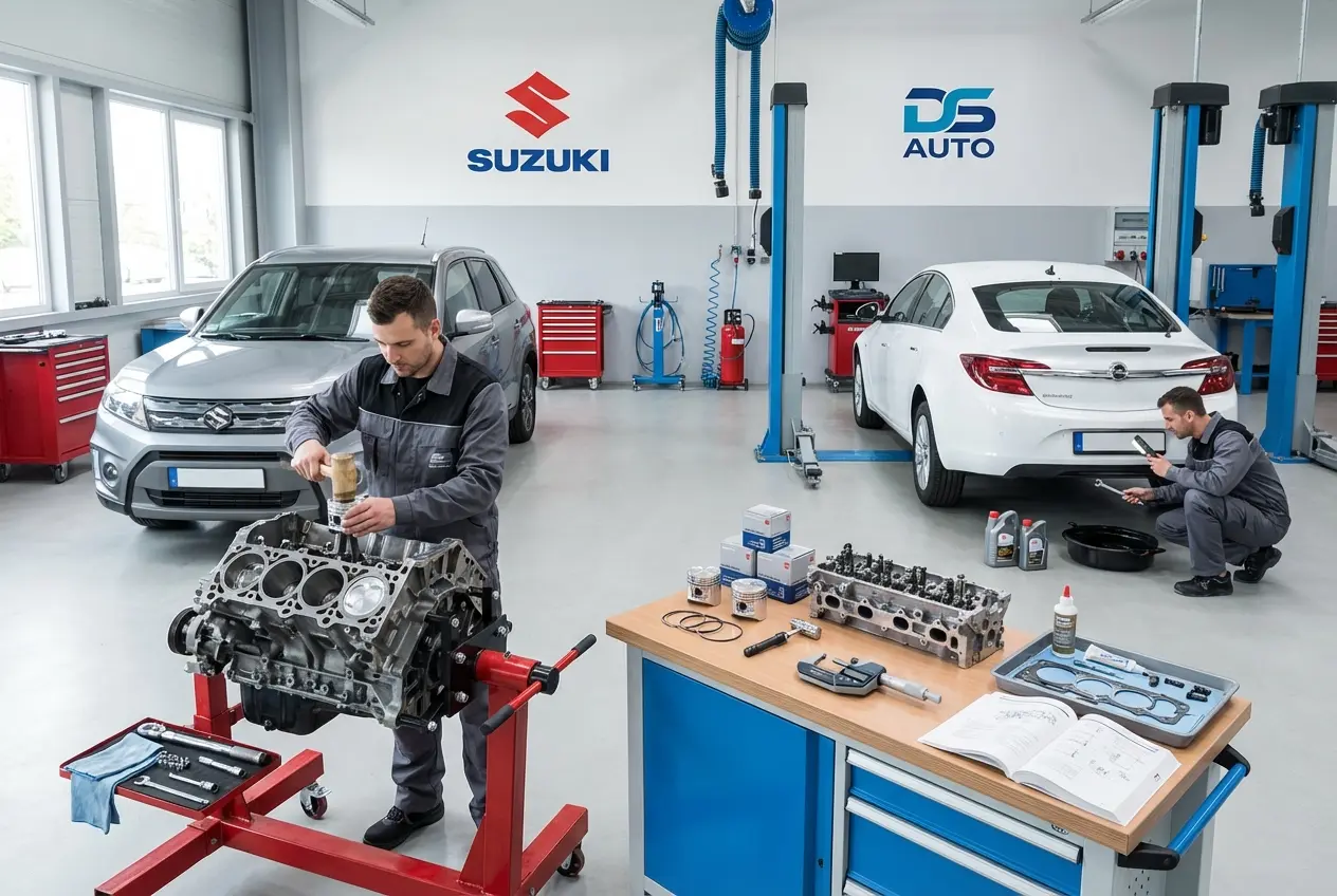 Диагностика и капитальный ремонт дизельного двигателя Suzuki (Сузуки) в Жуковском – автосервис DS Auto, проверка и обслуживание дизеля
